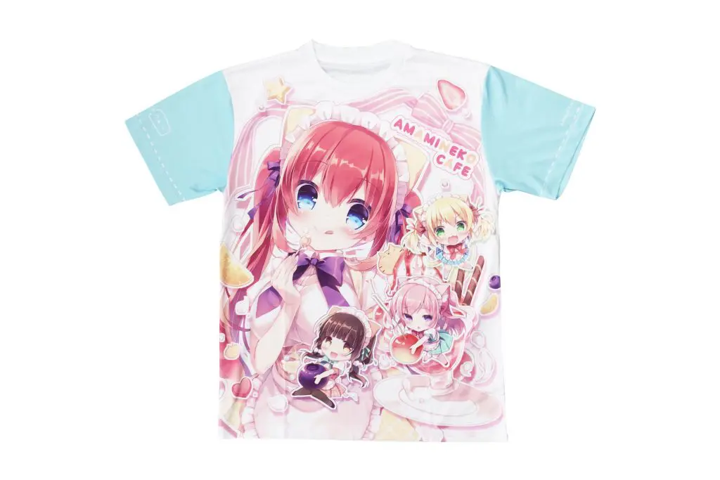 フルグラフィックTシャツの評価　あまみねこカフェ　あまみね様