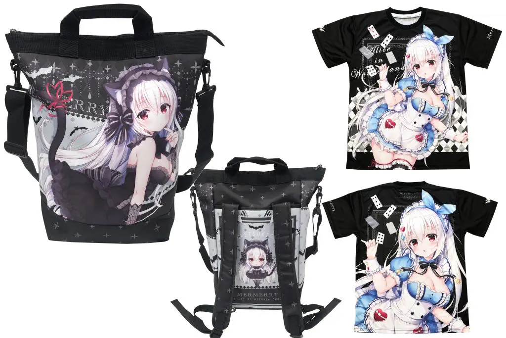 トートリュック＆フルグラフィックTシャツの評価 メルメリー 三つ葉