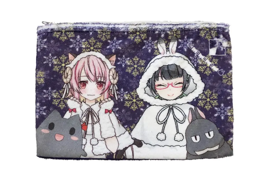 2wayブランケット＆もふもふフラットポーチの評価　みあたみちゃんねる　成瀬未亜さま