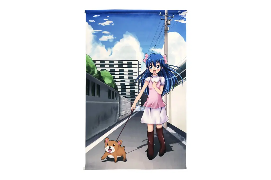 めくれるタペストリー