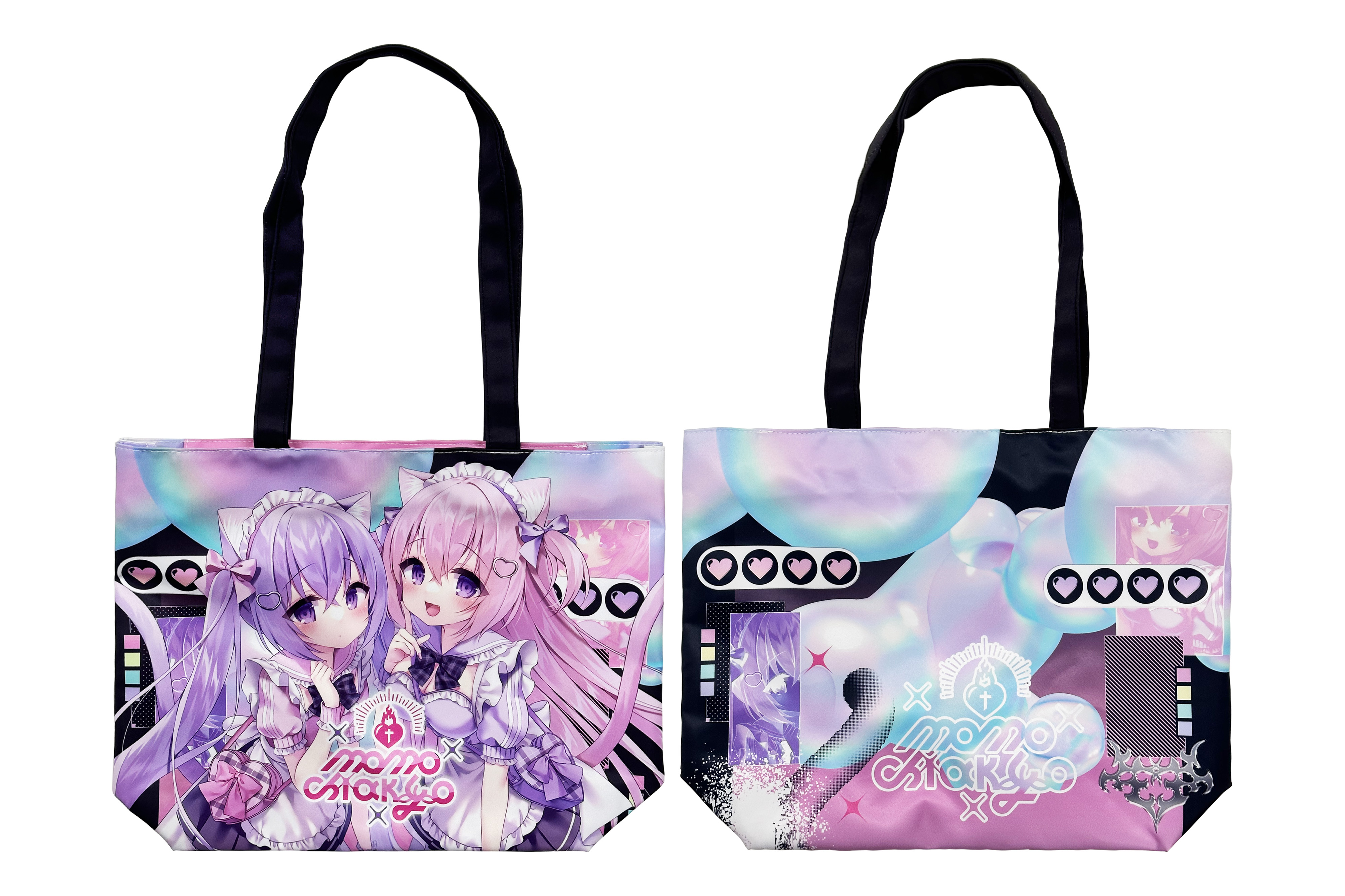 桃稚ちあ　トートバッグ 2e2f7c6d36bdf7d5f1e9734caaadf1