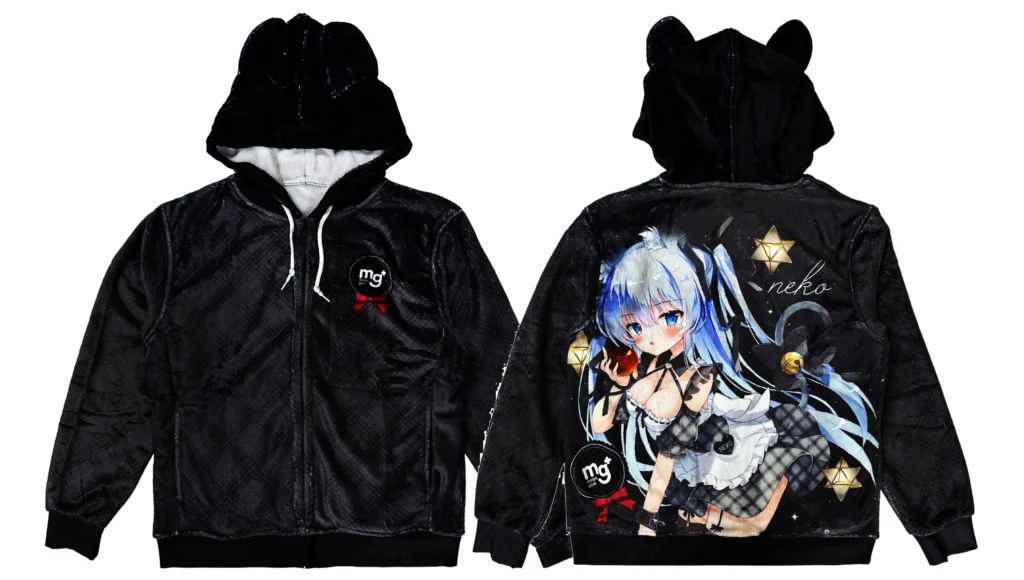 ニディガ ねこみみもふもふぴえんパーカー てんしのお茶会】ねこみみもふもふぴえんパーカー | NEEDY GIRL