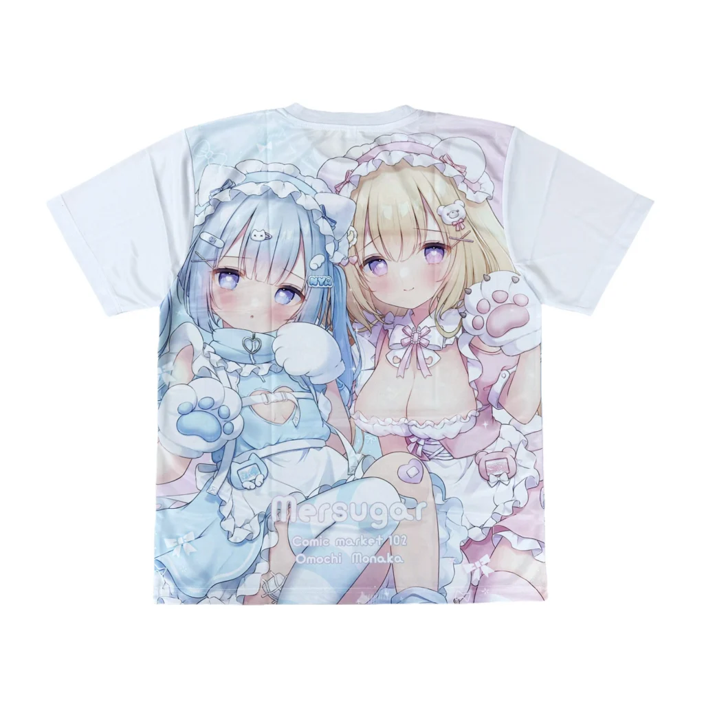トートバッグ横型　フルグラTシャツの評価　Mersugar　おもち もなか様