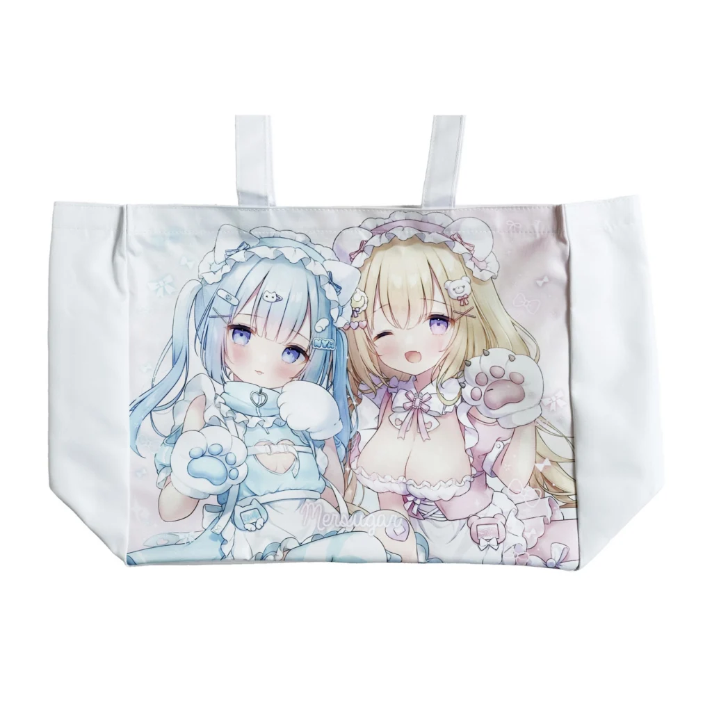 トートバッグ横型　フルグラTシャツの評価　Mersugar　おもち もなか様
