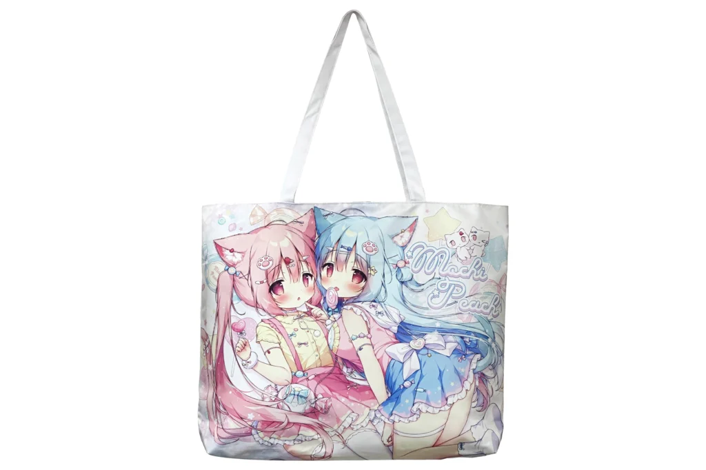 桃豆こまもち バッグ トートバッグの評価 MochiPeach 桃豆こまもち様 - 昇華転写.com