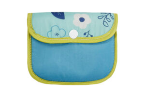 スナップボタンポーチ