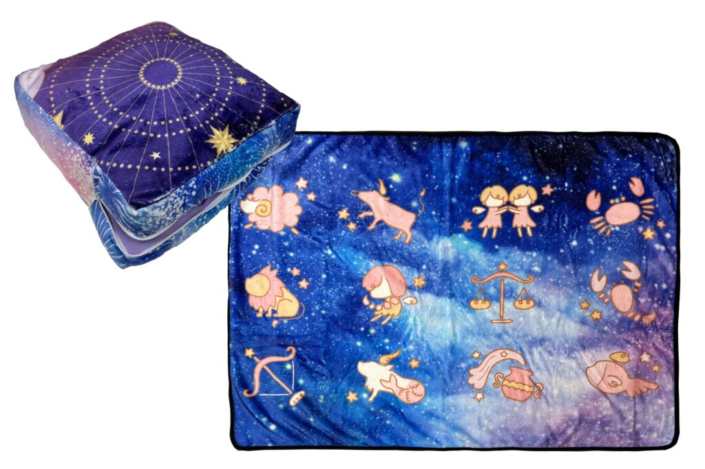 クッションブランケット