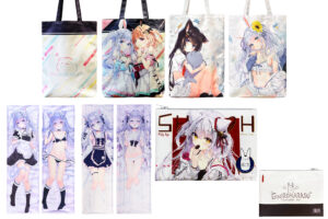 トートバッグ　抱き枕カバー　フラットポーチの評価　ぎんいろからす　ふぇありぃあい様