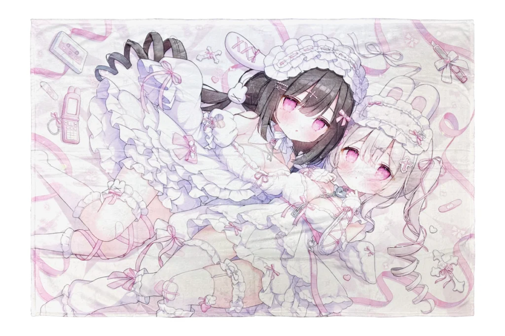 【全年齢】おもちもなか ブランケット 2wayもふもふブランケット/ラウンドネックポーチの評価 Mersugar