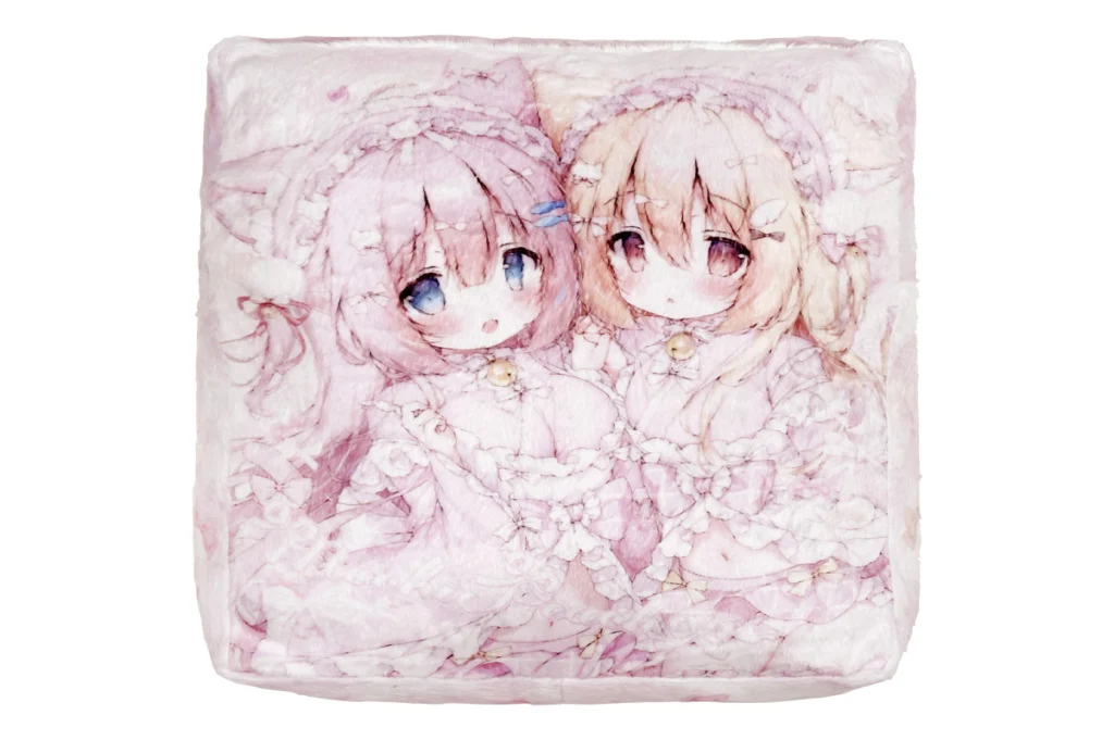 【未開封】桃豆こまもち ねここちゃん & ばにらちゃん クッションブランケット クッションブランケットの評価 MochiPeach 桃豆こまもち様 - 昇華転写.com
