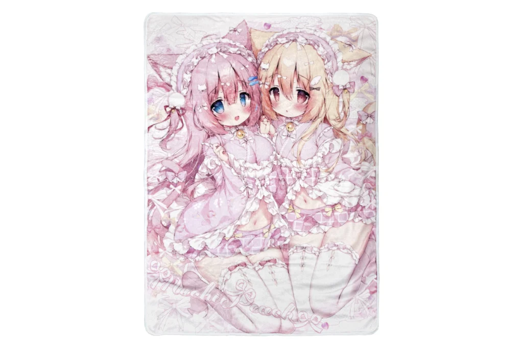 桃豆こまもち C107クッションブランケット ① クッションブランケットの評価 MochiPeach 桃豆こまもち様 - 昇華転写.com